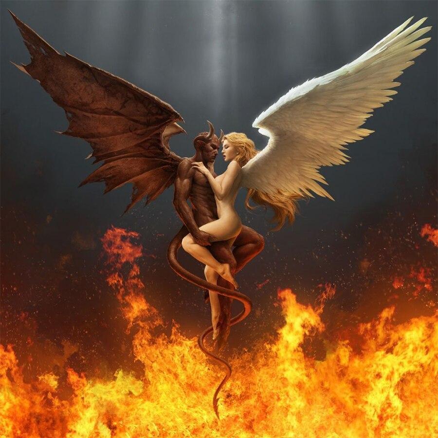 Angel diamond painting