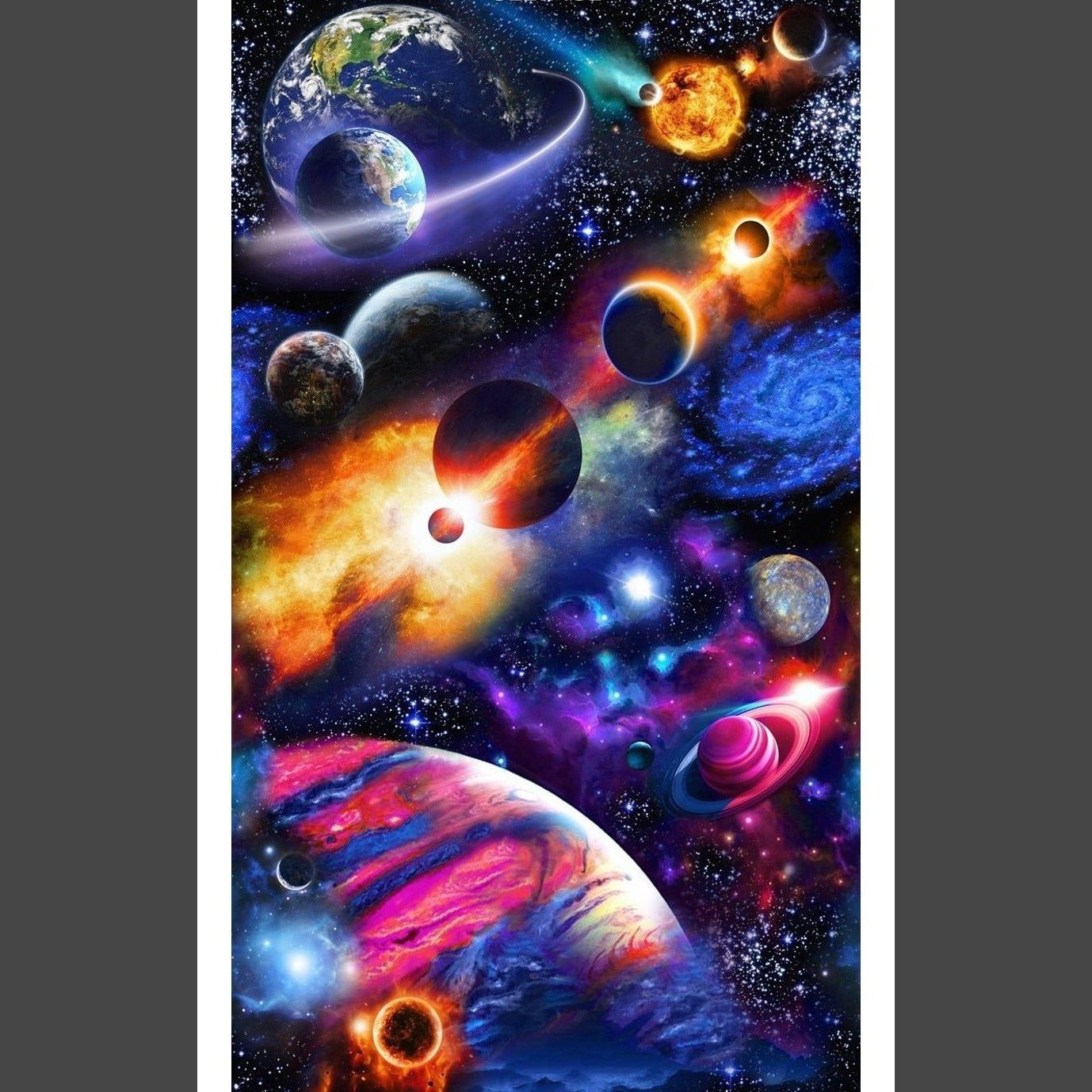 Galaxy diamond painting