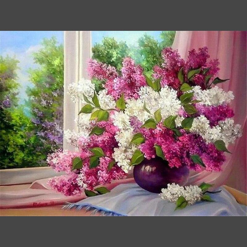 Lavender diamond painting